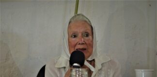 Norita Cortiñas: «Yo no me puedo quedar en mi casa el día que hay una marcha»