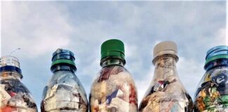 25 de Mayo y San Martín: juntan «ecobotellas» para hacer mesas y bancos para las plazas