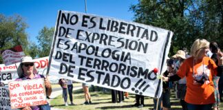 Negacionismo en Los Aromos: denunciaron penalmente a Nelly Morales