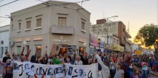 24M: Una multitud dijo «presente» en Alta Gracia