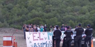 Reclamo por la Autovía: tras un tenso lunes en el acampe, ordenaron desalojo