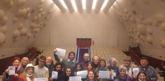 Reclamaron en defensa de la cultura y los medios comunitarios