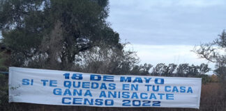 «Mundillo»: El particular mensaje en Anisacate por el Censo