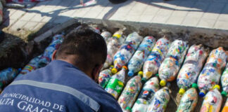 Alta Gracia: Seguirían los sorteos a cambio de eco-ladrillos