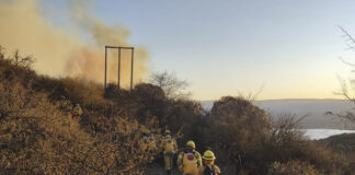 Incendio en Paravachasca: Advierten riesgos extremos