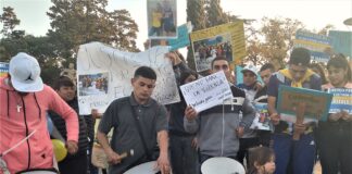 «Que no gane la violencia»: el grito en la marcha por Joaquín González