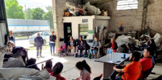 Ante la violencia institucional, formación barrial en DDHH