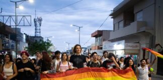 Reivindicación de lucha en la Marcha del Orgullo