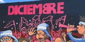 Un paredón de barrio 1º de Mayo se llenó de colores