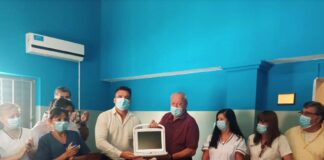 El dispensario de Santa Ana sumó un ecógrafo portátil a su equipamiento