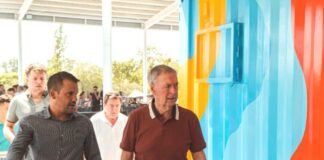 Schiaretti inauguró un playón deportivo en Parque Virrey