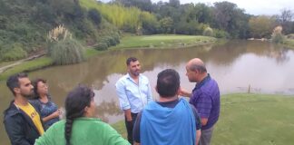 La Comisión de Arroyos y Cuencas realizó una caminata de reconocimiento en Potrerillo
