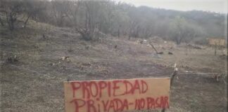 La Municipalidad denunció robo de rieles y venta ilegal de lotes en la Cantera del Cerro
