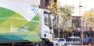 Este jueves no hay recolección nocturna de residuos en nueve barrios de Alta Gracia