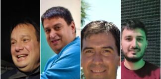 Pastorino, Cerda, Romero y Heredia se impusieron en Santa María