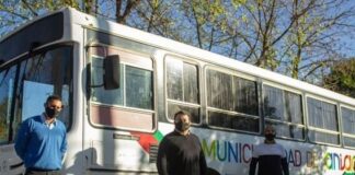 Se pone en marcha el colectivo urbano en Anisacate: en agosto será gratuito