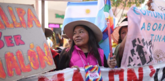 El Tercer Malón de la Paz atraviesa Córdoba con destino a Buenos Aires