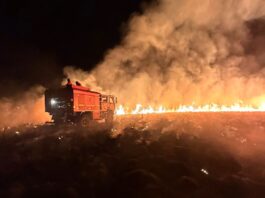 Alertan que el riesgo de incendios forestales alto y muy alto para este miércoles y jueves en la provincia