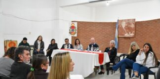 El presidente de la UCR provincial visitó Alta Gracia para brindar su apoyo a Amalia Vagni