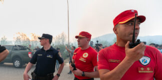 Los incendios de San Clemente y Potrero de Garay están en guardia de ceniza