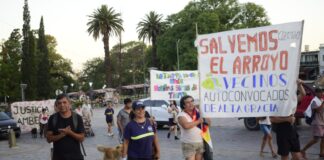Una movilización reclamó el cuidado y la puesta en valor de los arroyos que atraviesan Alta Gracia