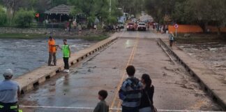 Las lluvias de las últimas 24 horas superaron los promedios habituales de la época en la provincia