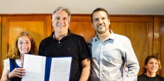 Llaryora anunció la construcción de salas de jardín de tres años en tres escuelas de Alta Gracia