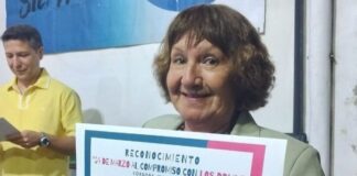 Reconocieron a la ex presa política Margarita Zeniquel por su compromiso con los Derechos Humanos