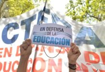 Ctera denuncia un desfinanciamiento educativo del 72% en el Presupuesto presentado por el Gobierno