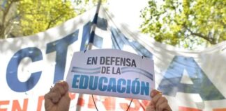Ctera cuestionó al Gobierno por fijar al salario mínimo docente en 500 mil pesos