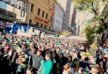 La unidad gremial marcha en Córdoba contra el ajuste y en reclamo de jubilaciones dignas