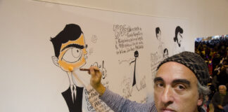 El humorista gráfico Miguel Rep visita Córdoba para presentar su último libro y dictar un taller