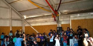 Con numerosa participación, un Festival Solidario se hizo escuchar en el Galpón