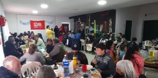 Con un locro, el Socialismo de la región celebró la Independencia y un nuevo aniversario del Partido