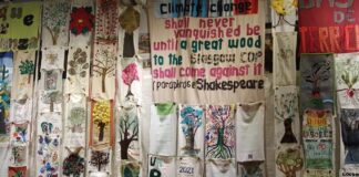 Un telar itinerante arriba por Villa La Bolsa con un evento que conjuga el cuidado del ambiente con el arte