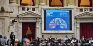 El oficialismo y sus aliados dieron media sanción al proyecto que limita las huelgas docentes