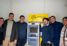 Inauguraron un cajero automático en Villa Parque Santa Ana, que funcionará durante las 24 horas