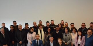 Martín Menem y Mondino se reunieron con intendentes cordobeses: Brian Heredia y Natalia Contini, presentes