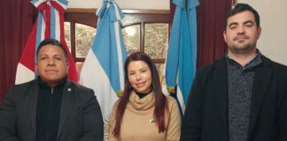 Anisacate: Natalia Contini y el nuevo comisario de la Departamental proyectaron tareas preventivas conjuntas