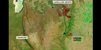 Estiman que unas 43.490 hectáreas fueron afectadas por los incendios en Punilla y Calamuchita