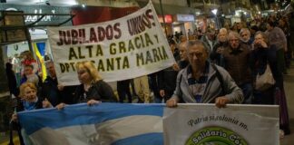 Jubilados Unidos del Departamento Santa María se movilizarán en Alta Gracia