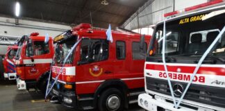 Los bomberos de Alta Gracia celebrarán 65 años de historia con un acto protocolar