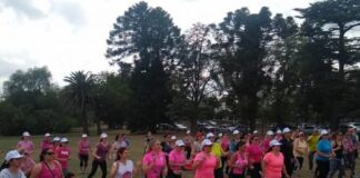 Con diversos talleres y una caminata, Alta Gracia se viste de rosa para concientizar sobre el cáncer de mama