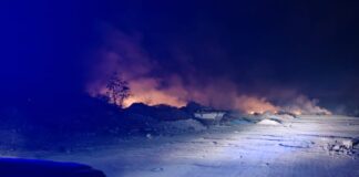 Sofocaron incendio en barrio Don Bosco, en un predio municipal con recolección de poda