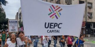 Movilización en Córdoba: Protesta contra las políticas de ajuste en el marco de la visita de Javier Milei