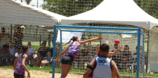 Alta Gracia recibe un torneo nacional de Beach Handball, con 20 de equipos de todo el país
