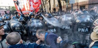 Bullrich cuestionó el informe de Amnistía Internacional que expone la violencia del «Protocolo Antipiquetes»