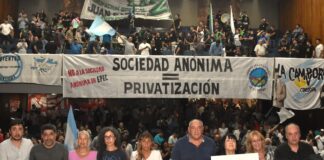Luz y Fuerza rechaza la privatización de EPEC: «Es de los trabajadores y hay que defenderla»