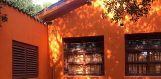 Comenzó la obra de gas natural en la escuela primaria de La Serranita