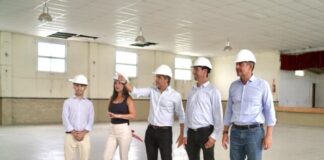 Entregaron $95 millones para infraestructura sanitaria y deportiva en Falda del Carmen y Rafael García